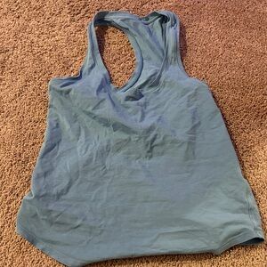 Lululemon Racerback Tank Top in Slate Blue
